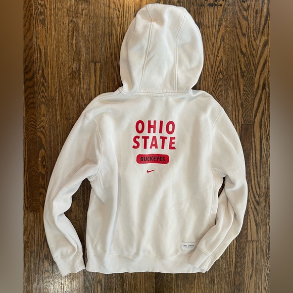 Nike Ohio State University Campus Collection Full Zip Hooded Sweatshirt Hoodie - Picture 3 of 6